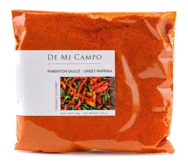 Pimenton Dulce - Sobre 50 gramos - Hierbas y Especias